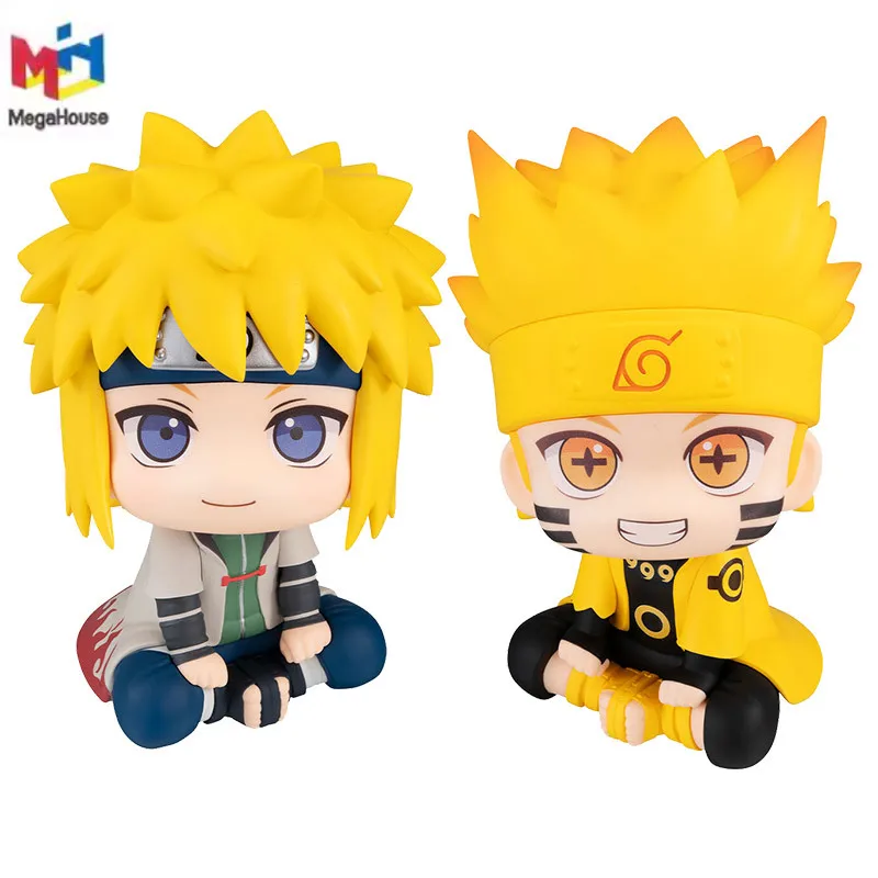 

Original Megahouse LOOK UP NARUTO Uzumaki Naruto Namikaze Minato Anime Action Figures Toys for Kids Gifts 11CM
