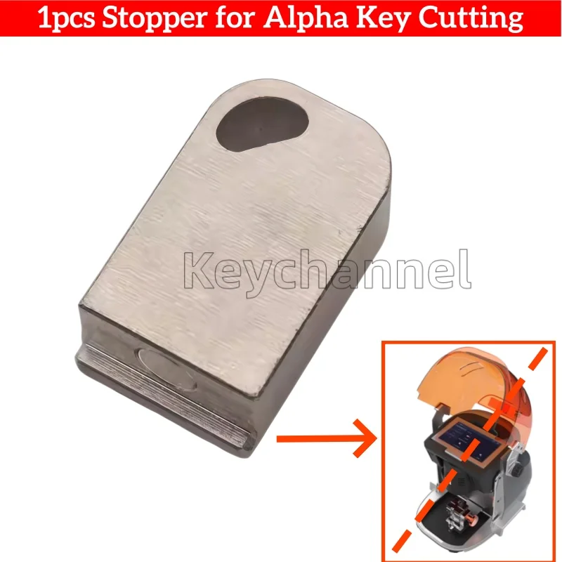 

keychannel 1pcs Original Alpha CNC Auto Key Cutting Machine Stopper Metal Shoulder Positioning Stop Tool Locksmith Tool