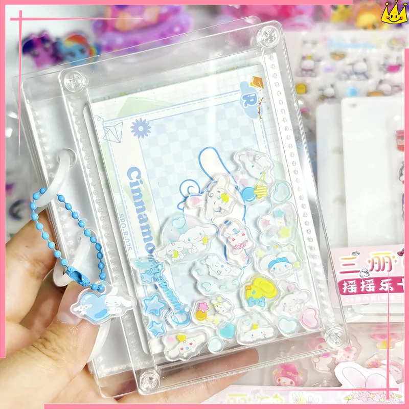 

Rainbow Unicorn Cartoon Acrylic Loose Leaf Card Album Polaroid Album Hand DIY Acrylic Loose Leaf Celebrity Photos Collect Card