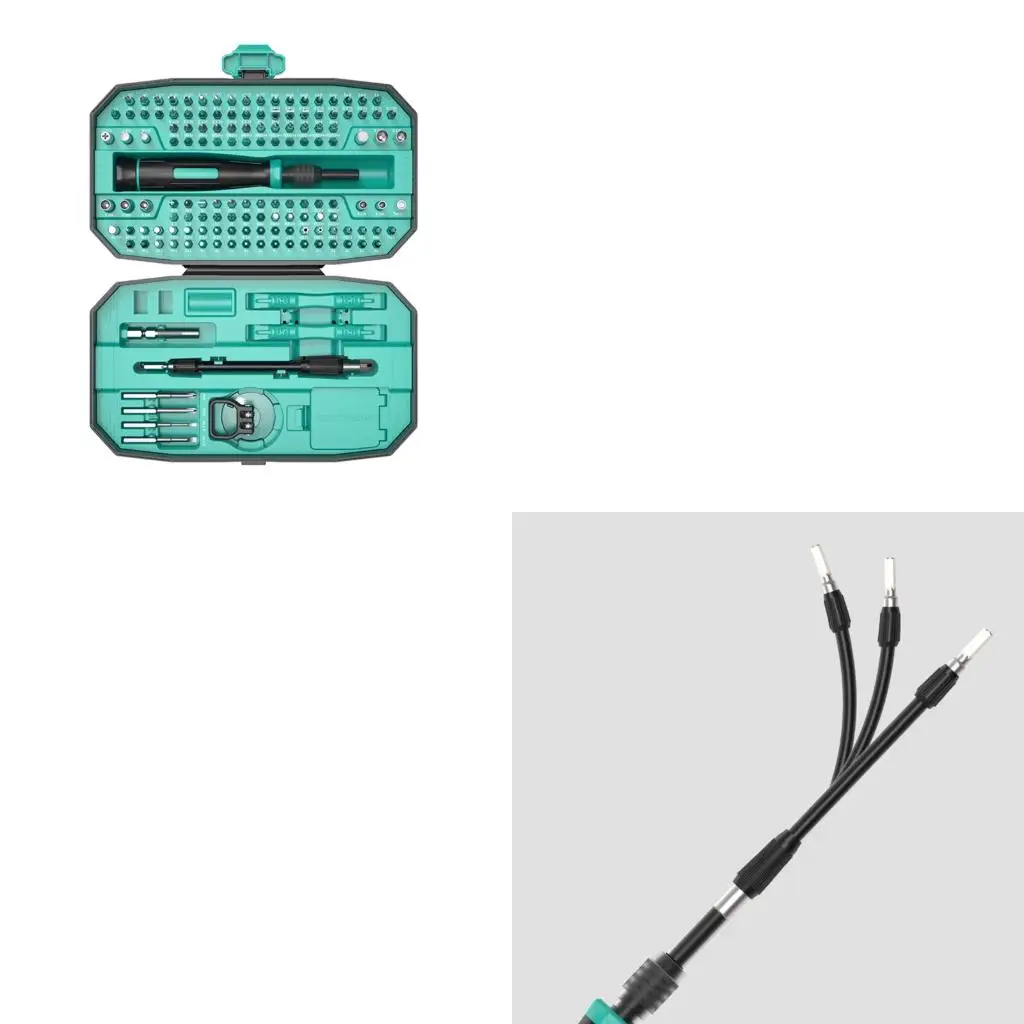 Multipurpose 152 Bit Precise Screwdriver Set With Tip And Rotating Grip For Home Office Use Various Repairs high quality