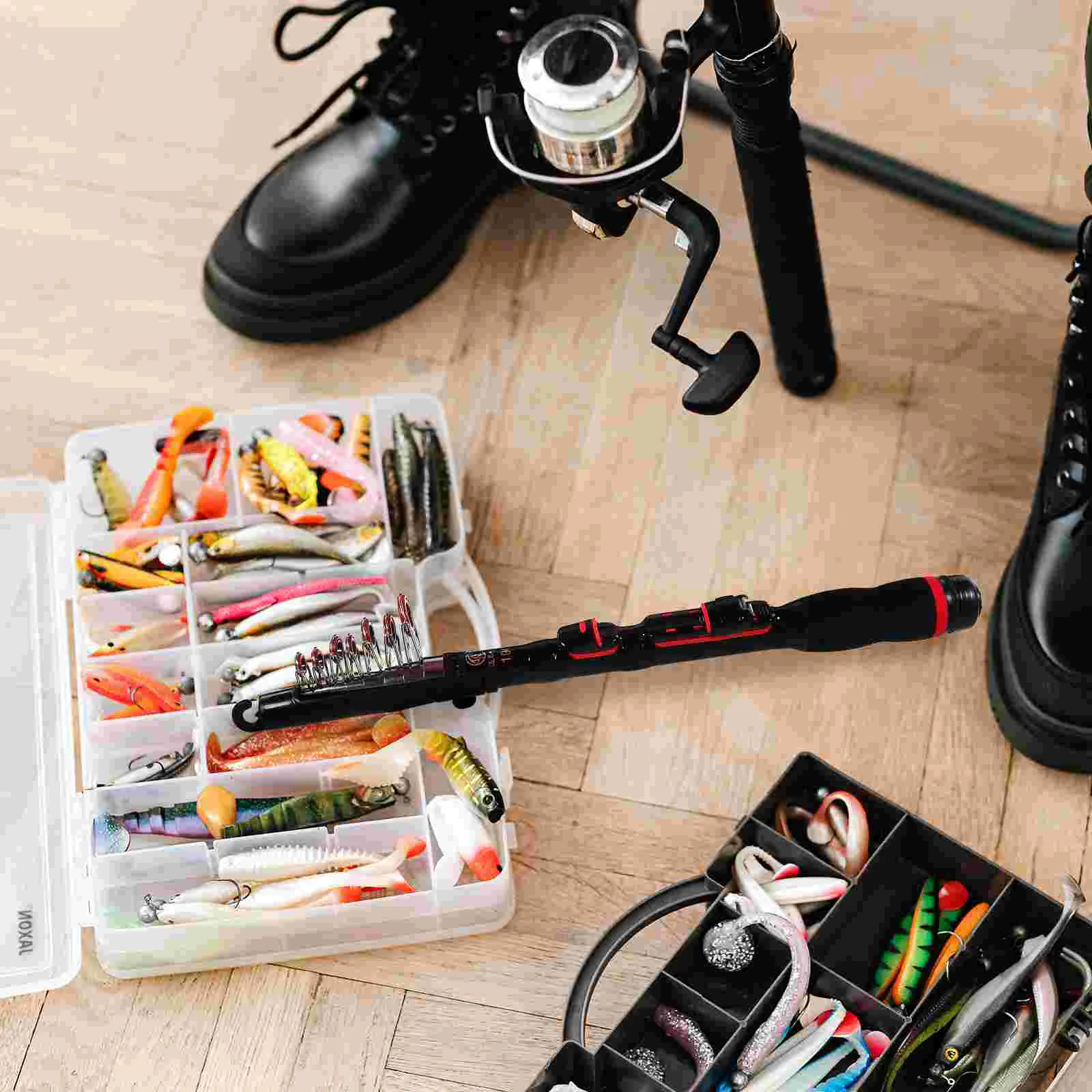 Fishing Rod for Lover Folding Pole Suplies Telescopic Portable Accessory Pocket