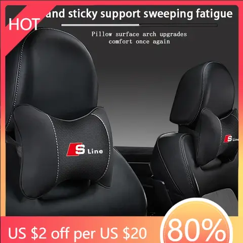2025 핫 레더 카시트 헤드레스트 메모리폼 컴포트 넥필로우 자동차 인테리어 (S라인 A1 A2 A3 A4 A5 A6 A7 A8 Q5 Q6 Q7 Q8 T용) 2025 핫 레더 카시트 헤드레스트 메모리폼 컴포트 넥필로우 자동차 인테리어 (S라인 A1 A2 A3 A4 A5 A6 A7 A8 Q5 Q6 Q7 Q8 T용)