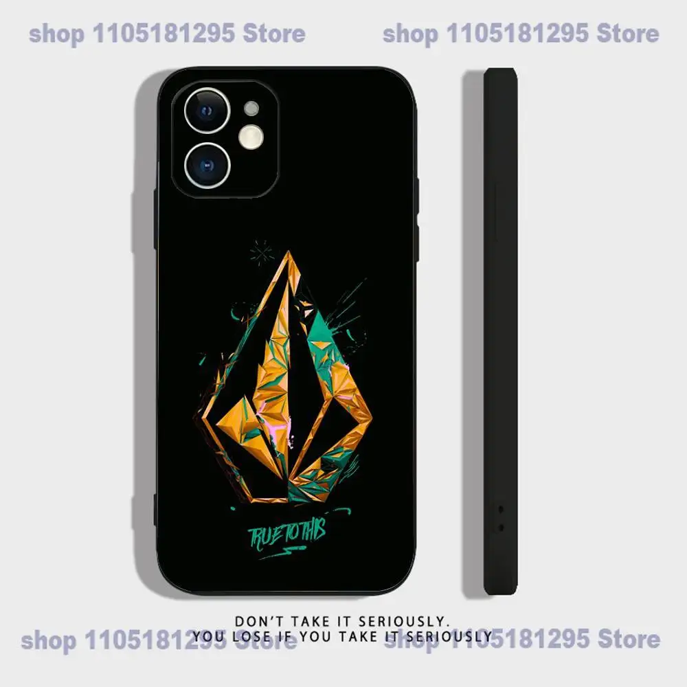 حافظة هاتف فاخرة على شكل حرف V لهاتف آيفون 17,16,15,14,13,12,11,XR,Pro,XS,Max,XR,Plus,Mini Soft سيليكون أسود مقاوم للصدمات