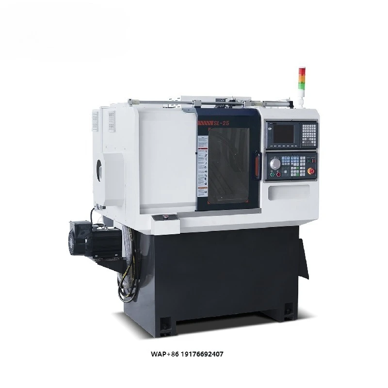 SL-25 Torno CNC High Precision Metal Automatic Hydraulic Power Slant Bed Lathe CNC Machine