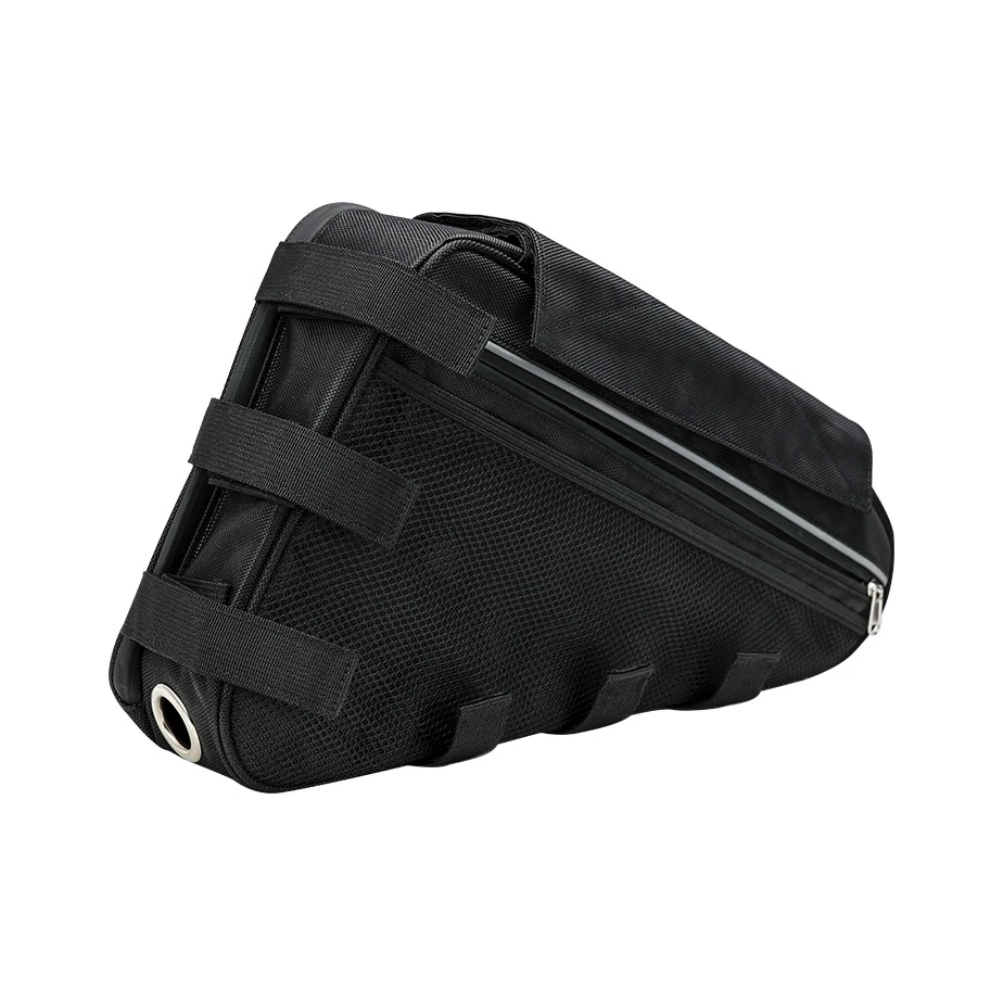 battery bag for electric bicycle, 36v, 48v, 60v, 72v, e-bike, triangular bags for black bicycle box, maximum load of 126 cells
