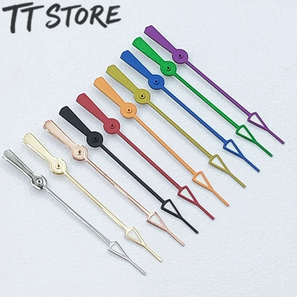 NH35 NH36 7S26 7S36 4R35 4R36 Movements 12.5mm Silver Black Green Blue Red Yellow Orange Watch Single Second Hands Hands