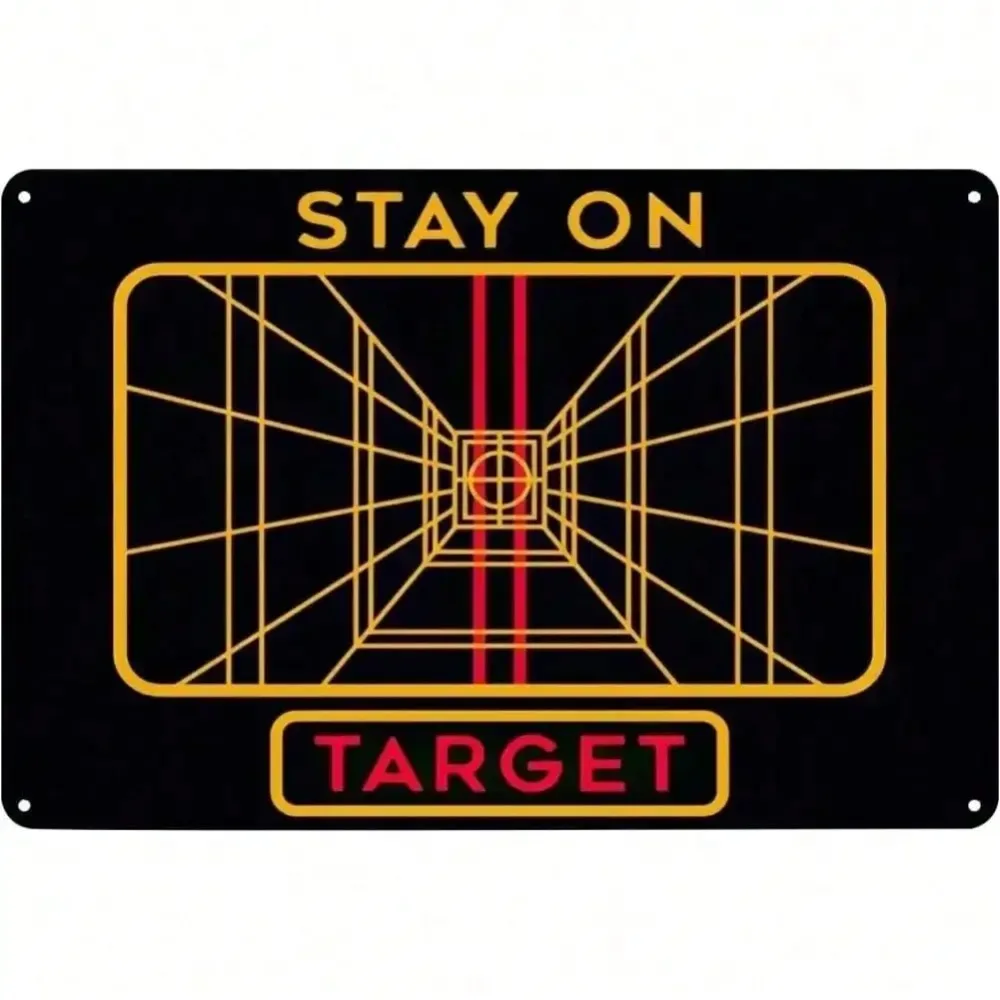 لافتة فنية جدارية من الألومنيوم من TargetTrack - ديكور الهدف، لهجة جراج متينة وفريدة من نوعها في حانة المقهى وغرفة النوم