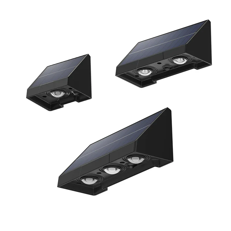 

Solar light household wall washer waterproof outdoor wall light garden wall decoration garden light