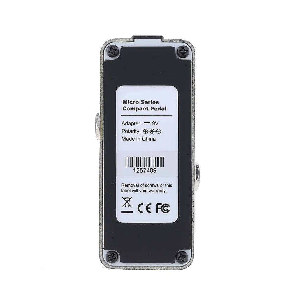 Педаль Boost для электрогитары, педаль для гитары Mooer Black Secret Mini Distortion, педаль эффектов для электрогитары, True Bypass