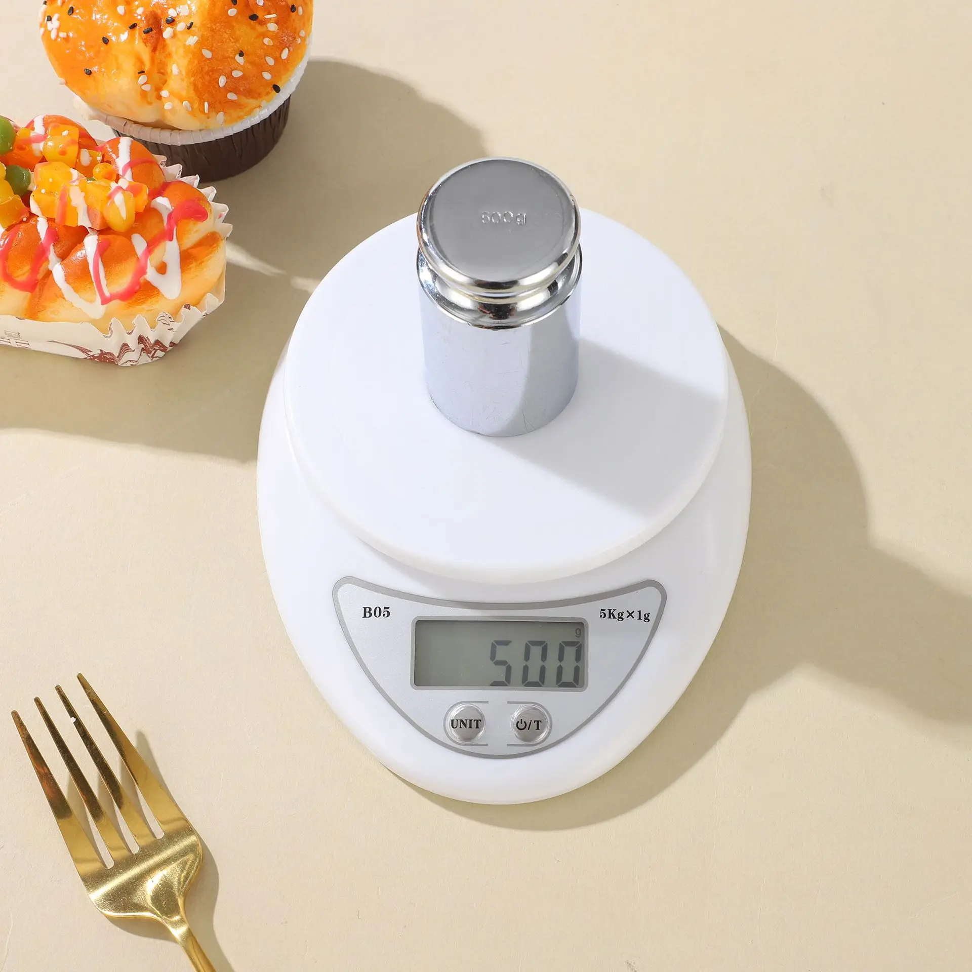 1 Stück LED Elektronische Waage 5Kg/1G Lebensmittel-Kaffee-Waage Tragbare Digitale Backwaage Küchenzubehör Werkzeuge