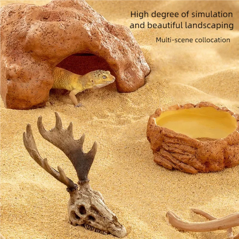 

Simulated rock climbing pet dodging house turtle sunbathing platform lizard guarding palace snake feeding box creating scenery t