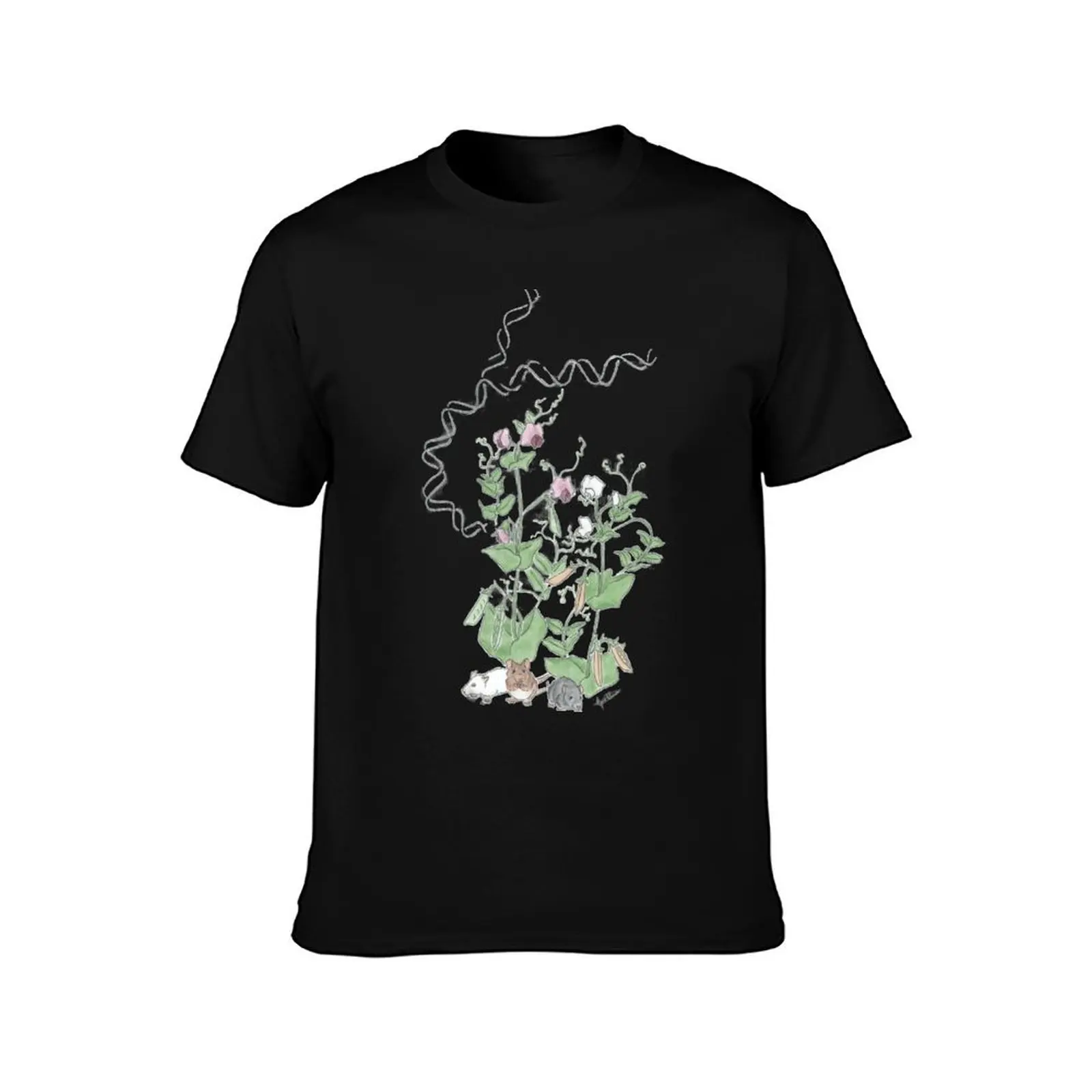 Genetics Design T-Shirt Anti-Pilling Casual T-Shirt