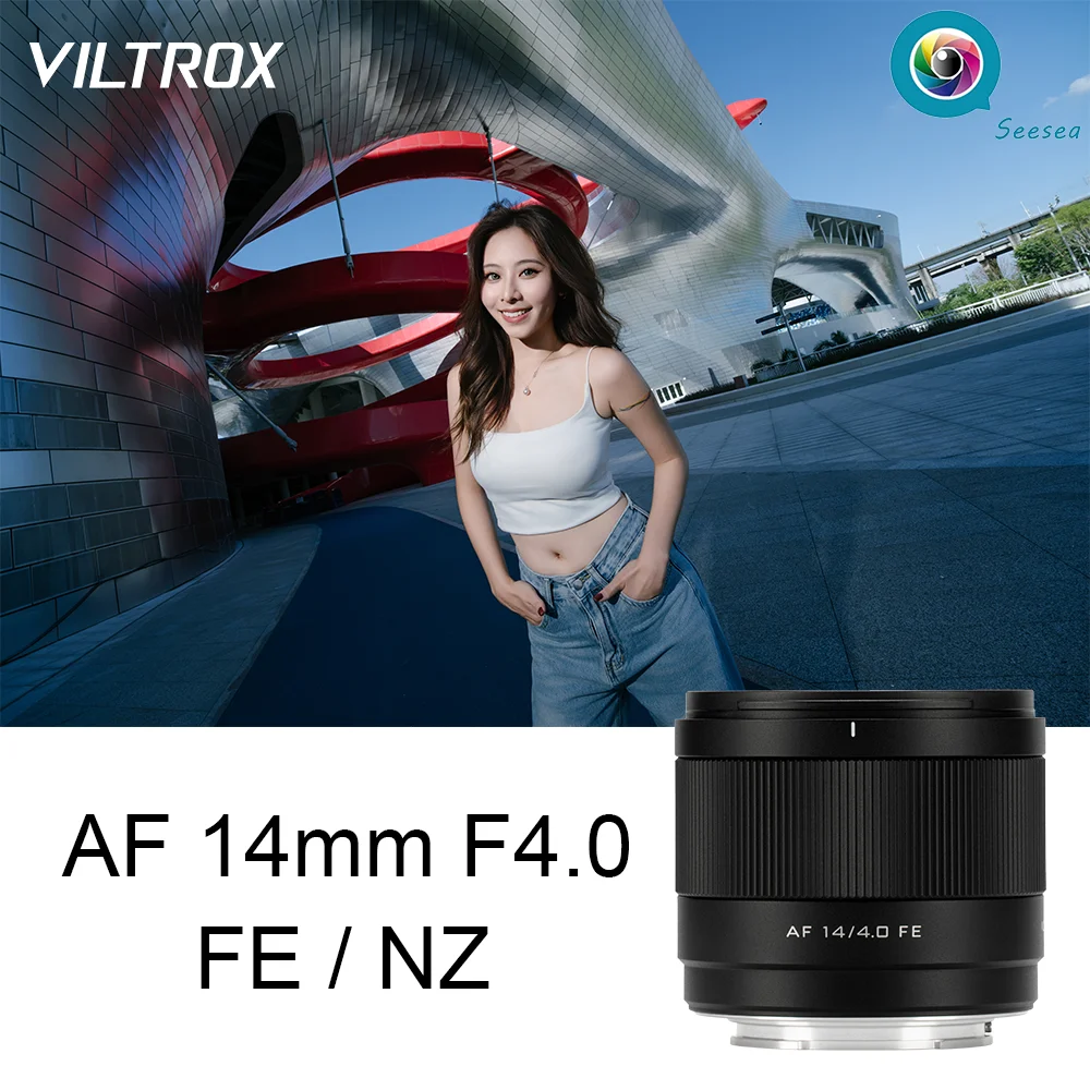 VILTROX 14mm F4.0 에어 렌즈 풀프레임 자동 초점 카메라 렌즈 소니 E 니콘 Z 마운트 미러리스 카메라용