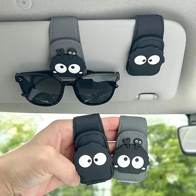 Suporte Magnético Multifuncional Criativo para Óculos de Sol Automotivo - Clipe de Óculos e Suporte de Óculos de Sol para Carro