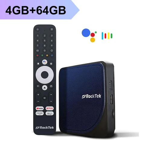 VONTAR RockTek G2 Android TV приставка 32Гб/64Гб — фото товара