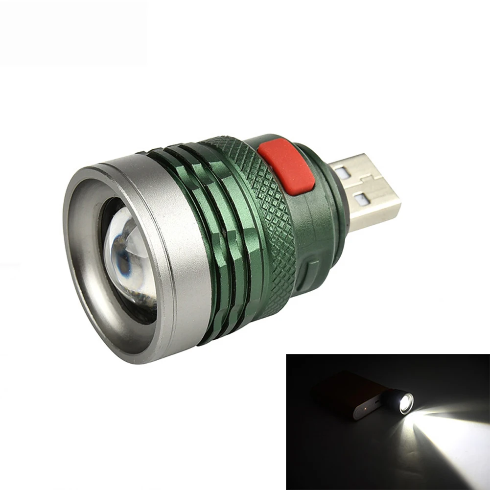 

Portable Led Flashlight USB Rechargeable Super Bright Long-range Strong Light Aluminum Alloy Work Light Torch Lamp