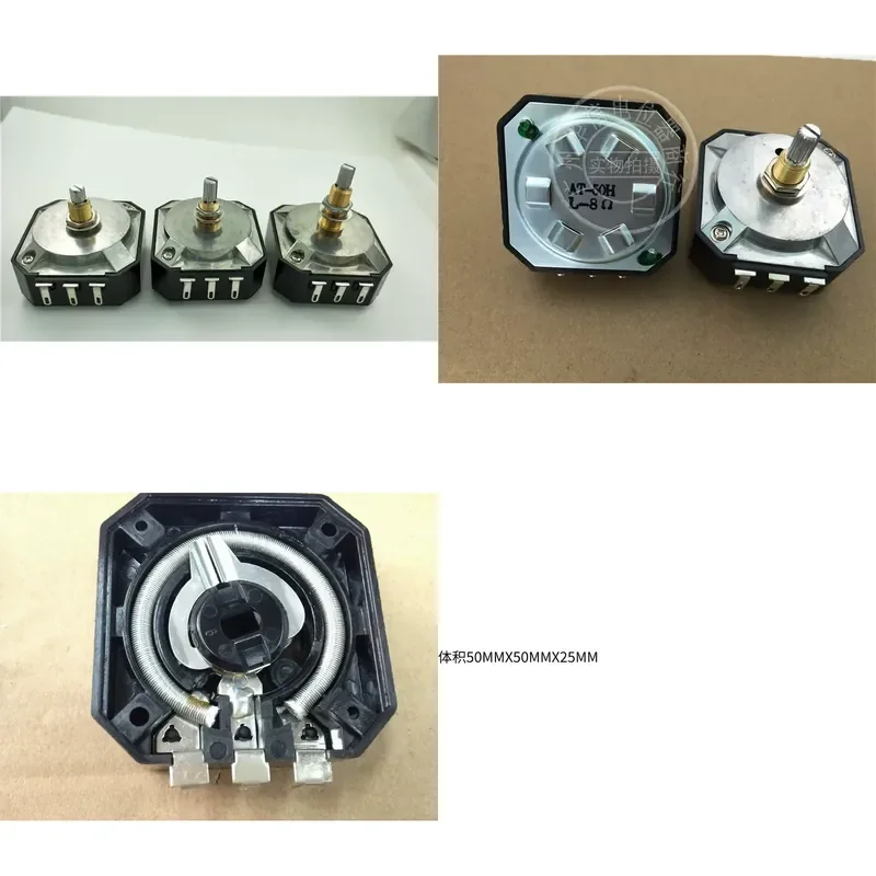 for Taiwan made 8 Ohm audio potentiometer AT 50H L 8 Ohm treble attenuator 16 Ohm 30W