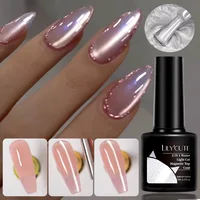LILYCUTE 7ml Super brillante agua brillante luz gato capa superior magnética Gel esmalte de uñas verano 2 en 1 función Nail Art barniz UV