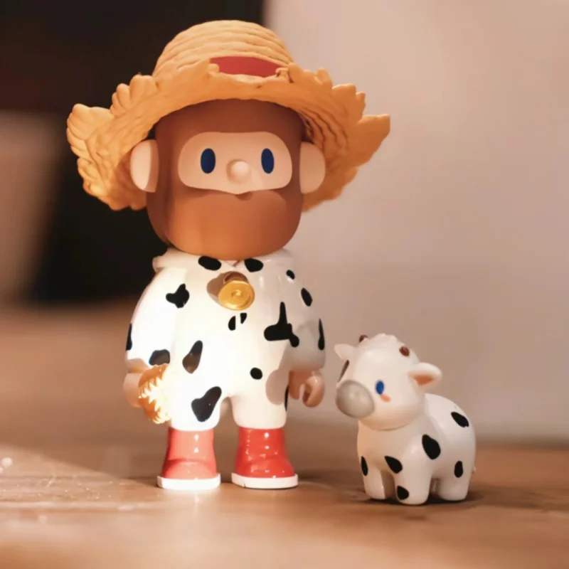 Authentique boîte ennemi de la série aventure de la génération Farmer Bob, figurine d'anime, boîte mystère au beurre, ornements de jouets modèles, cadeaux de Noël, 9