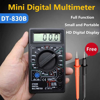 DT830B Electrical Voltmeter Ammeter Digital Multimeter Tester For Solar Battery Tester Circuit Tester Portable Volt Multi Meter