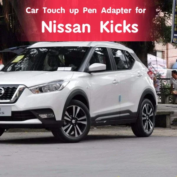 Car Touch up Pen Adapter for  Nissan Kicks Jinke Paint Fixer Pearl White Car Scratch Repair Paint Repair Pain Pen Paint scratch