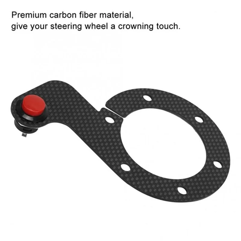 

Universal Steering Wheel Horn Button External Speaker Button Kit For 6-Hole Racing Steering Wheel MOMO OMP Nardi Sparco-Boom