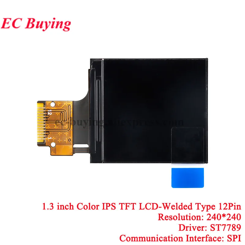 0,96" 0,96 1,14 1,3 1,44 1,8 Zoll HD IPS TFT Display LCD Bildschirm 1,29" OLED 128*128 135*240 80*160 ST7735 ST7789 CH1115 ST7735
