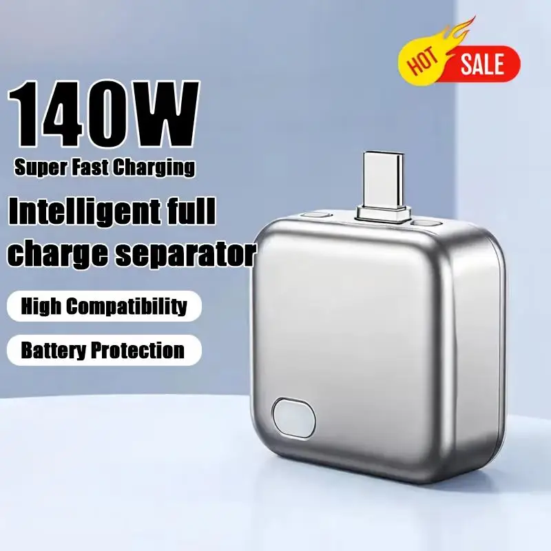 novo-carregador-de-140w-com-desconexao-fisica-automatica-protetor-de-bateria-com-protecao-contra-sobrecarga-adaptador-inteligente-com-porta-de-carga-tipo-c