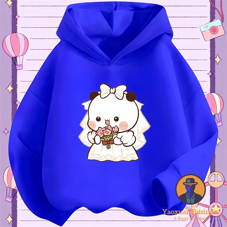 2025 nova chegada yier meninas meninos crianças moletom com capuz bonito impresso dos desenhos animados à prova de vento quente outono inverno elegante