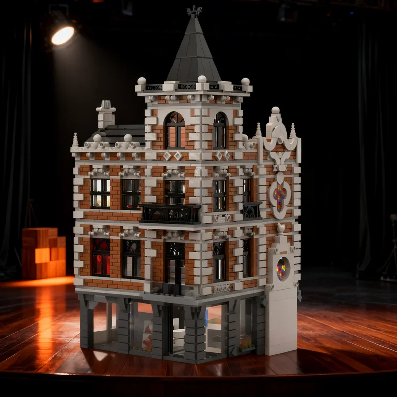 

3443pcs MOC Modular Photo Studio Streetscape Model Building Blocks Creative DIY Gift Display Decor Assemble Premium Adult Kids