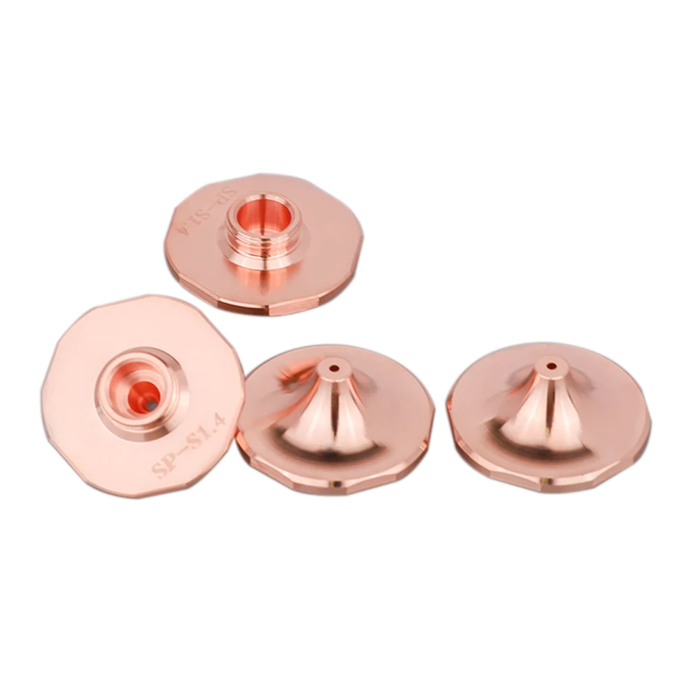 Laser Nozzles ST SP DX DE D28 M11 H15 High Speed Single Double Chrome Laser Cutting Nozzles for Raytools Precitec Laser Head