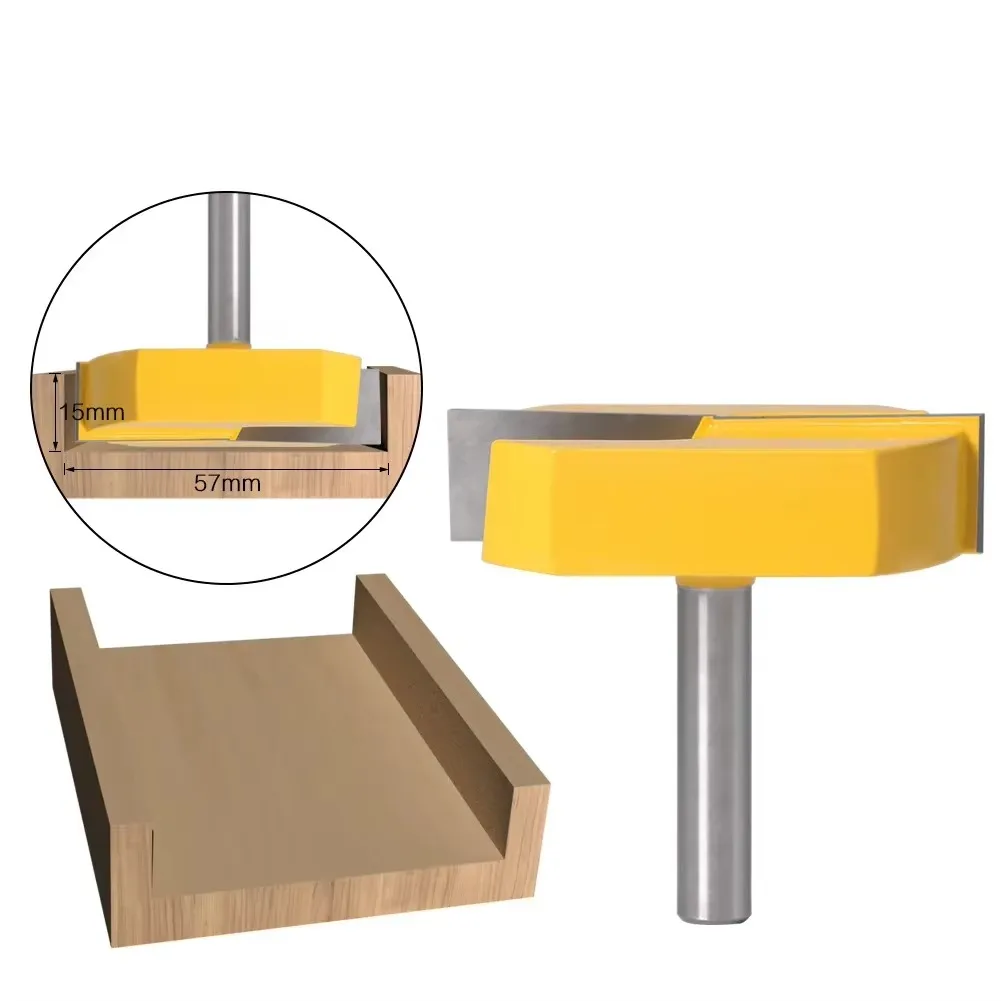 

1 шт. 8 мм хвостовик для очистки нижней части фрезы фрезы фрезы по дереву 2-3/16 диаметр резки для строгального фрезы