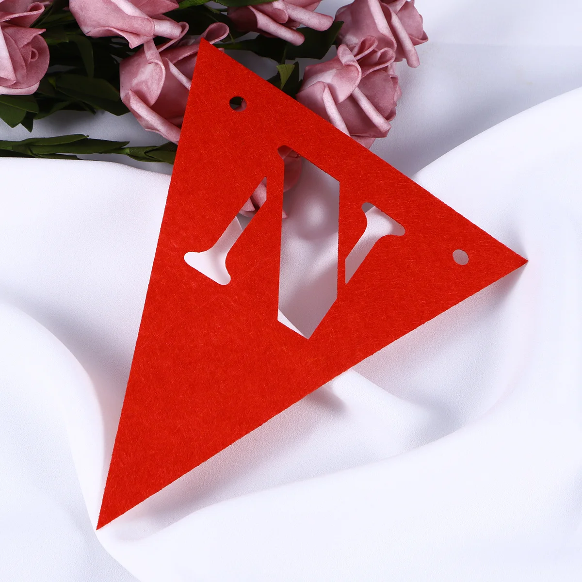 

Christmas Banners Non Woven Fabric Noel Flags Garland Decor For Tree Wall Door Outdoor Indoor Holiday Party Home Garden