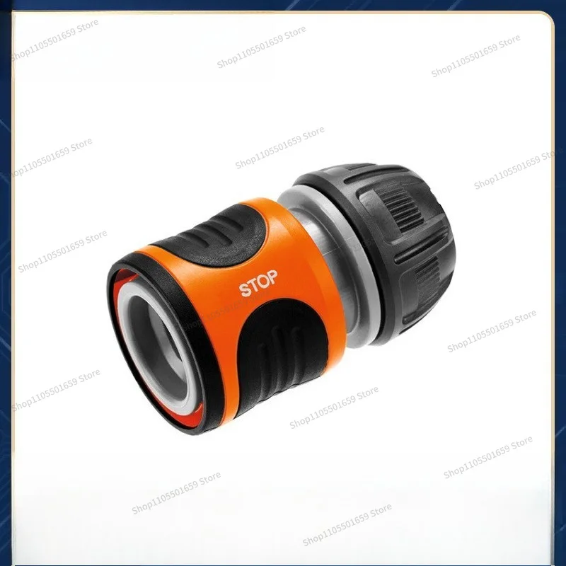 For Home Gardening 4-minute Flexible Hose Water Pipe Quick Connector, Automatic Water Stop and Water Cutoff Quick Connector