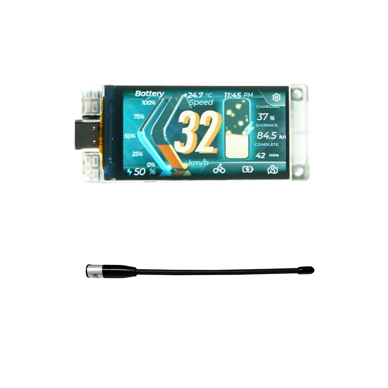 Heltec Vision Master T190 con antena de látigo GT-800 de bajo consumo de energía compatible con Arduino y Mashtastic Wi Fi HaLow