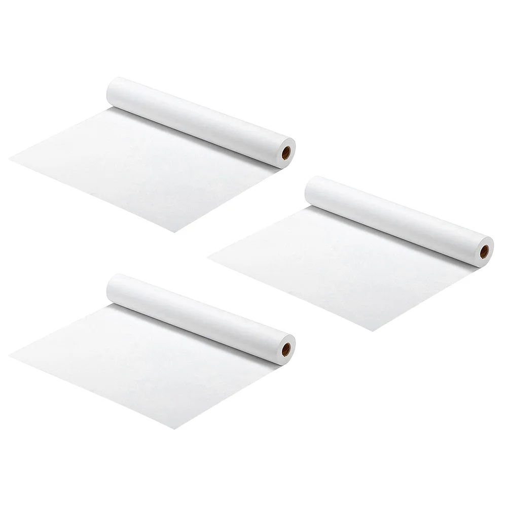 3 لفات من ورق الرسم للأطفال، لفة ورق رسم جرافيتي، سطح أملس سميك لأقلام التلوين وأقلام الرصاص