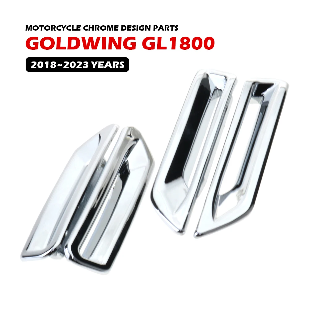 

GOLD WING GL1800 Motorcycle Heat Dissipation Outlet Decorative Cover For HONDA 2018~2023 Universal Chrome Design Accessories