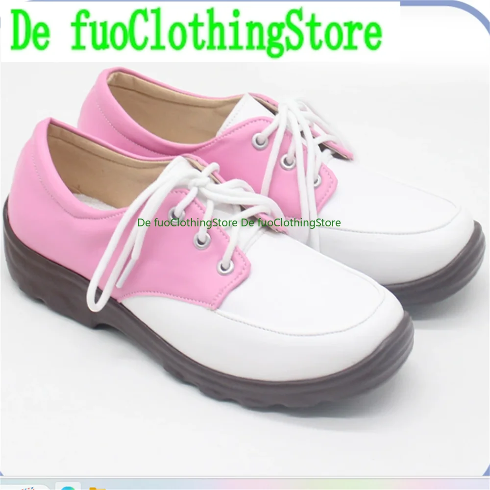DefuoClothing Store Shimoe Koharu archivo azul zapatos de Cosplay botas juego Halloween Navidad personaje de Anime accesorios de fiesta