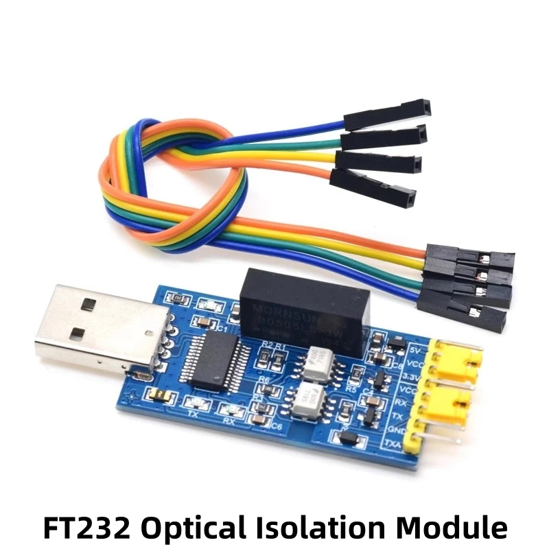 FT232 Optical Isolation Module Optical Isolation Serial Port USB to TTL Serial Port FT232RL