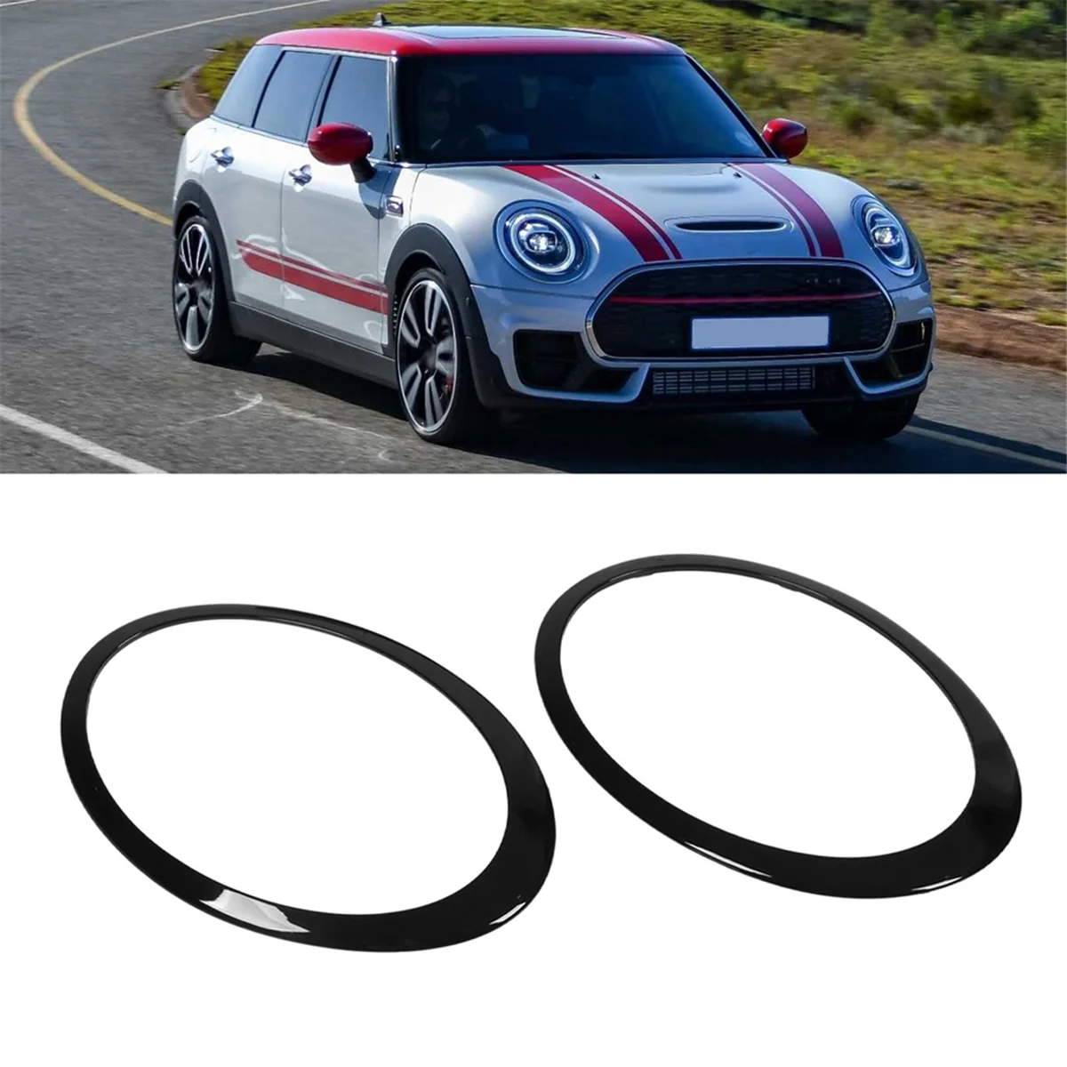 51138739497 for Bmw Mini Cooper Clubman F54 S Jcw 2015-2022 Headlight Surround Headlight Cover Shape