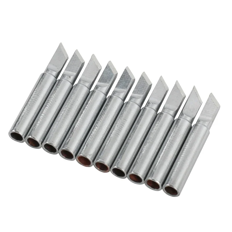 Lead Free 10pcs/lot Soldering Iron Tips 900M-T-K For Saike yihua Aoyue Soldering Station Soldering Tip