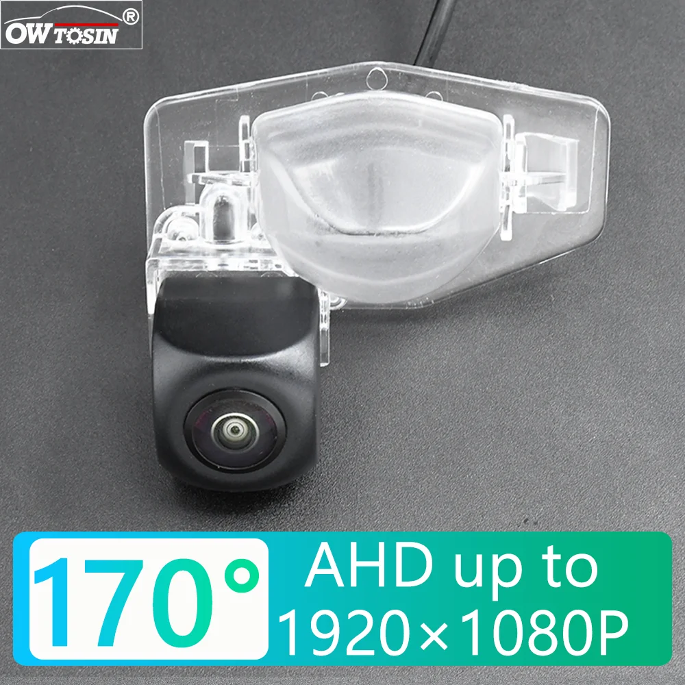 كاميرا خلفية 170 درجة AHD 1920x1080P لهوندا CRV CR-V Accord Fit Jazz Odyssey Crosstour HRV CRZ CRX رؤية ليلية مقاومة للماء