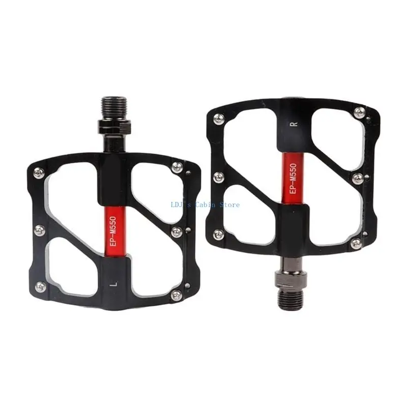 

XXFC 2pcs High Performances Bike Pedals Easyly Install Road Bike Platform Pedals