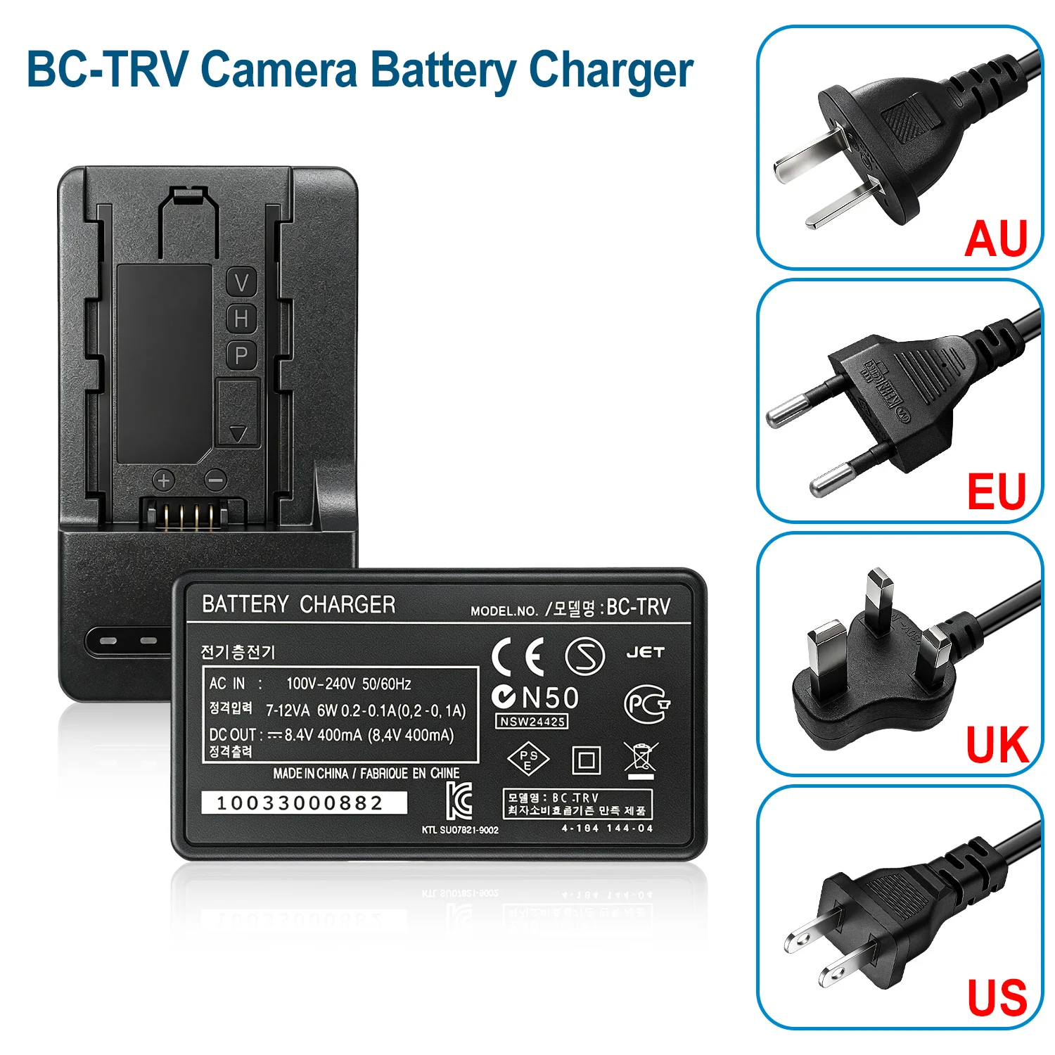 Für Sony NP-FH100/FH30/FH40/FH50/FH70/FH60/FH90/FV30/FV40/FV50/FV60/FV70/FV90/FV100 Akku BC-TRV/BC-TRP Kamera-Akkuladegerät – Detail 6