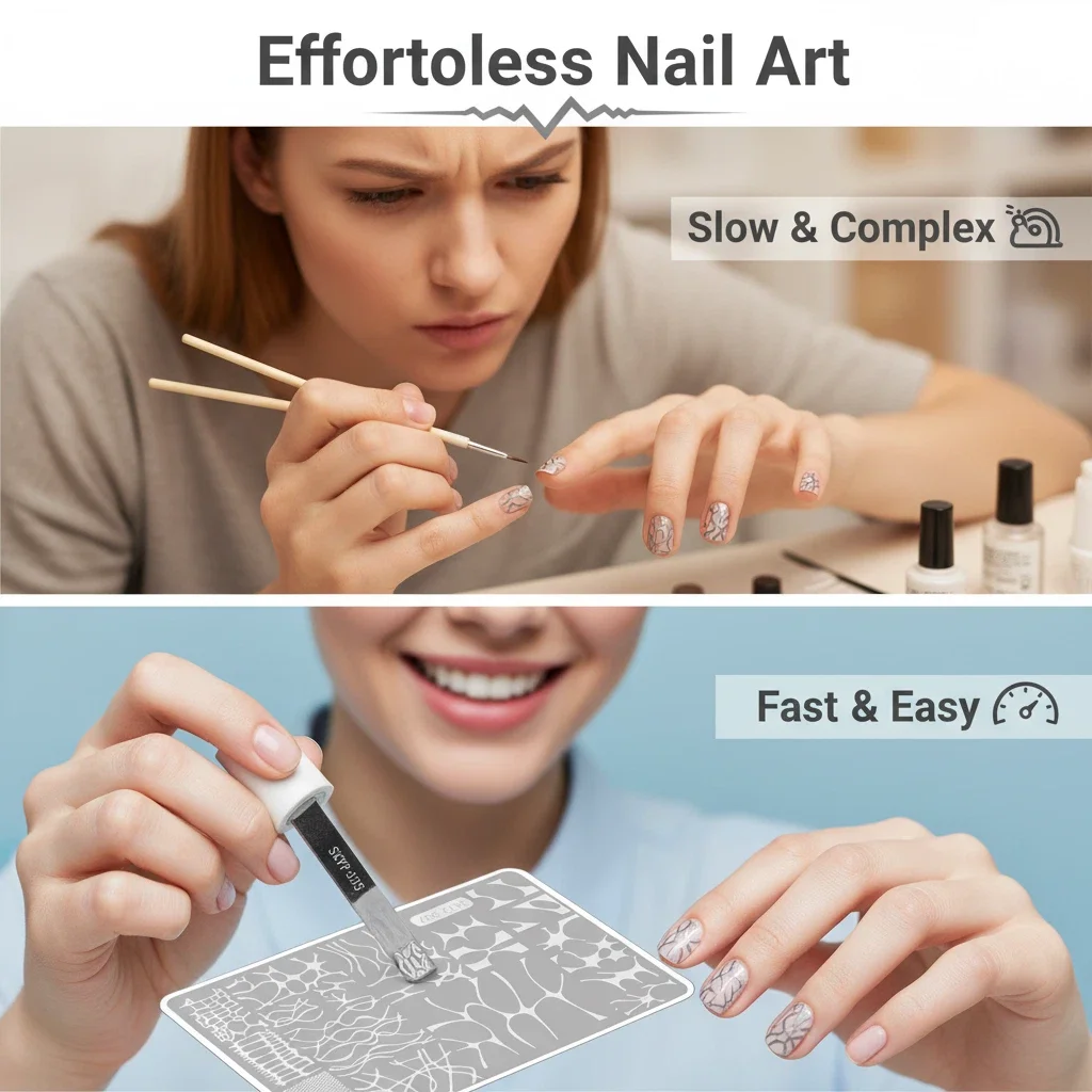 ネイルスタンピングプレート ゴシックスタイル、ゴシック数字、 - Nail Art Gothic のレビューと価格