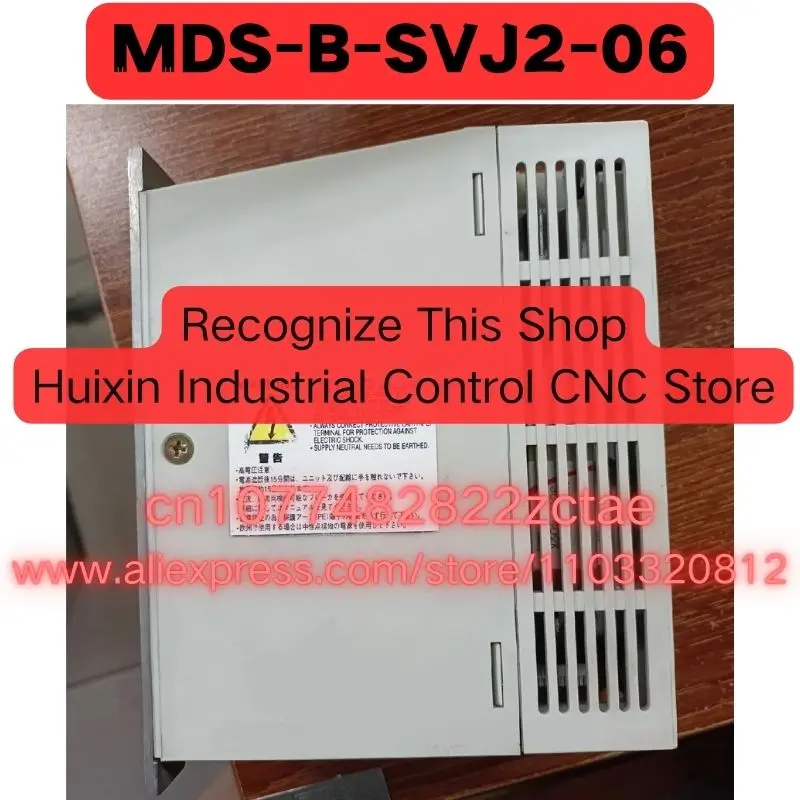 Latest Quotation Used Drive MDS-B-SVJ2-06 MDS B SVJ2 06 Normal Function Tested OK