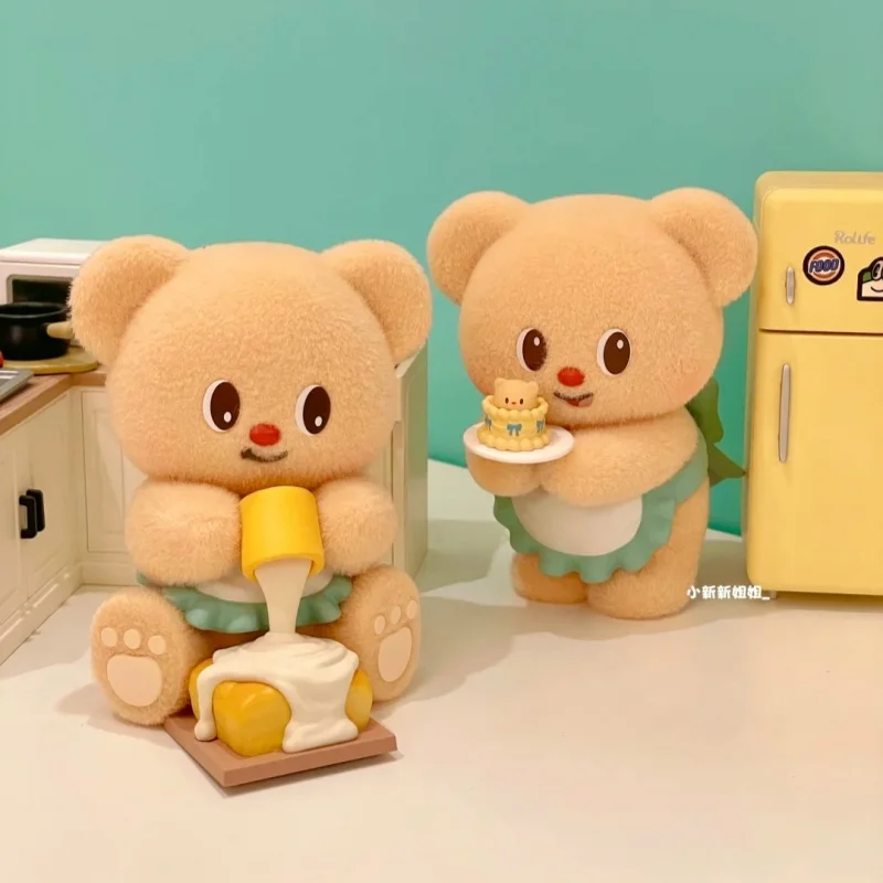 Official Genuine Butter Bear Baking Workshop Series Mysterious Box Surrounding Plush Doll Doll Handmade Decoration Surprise Gift