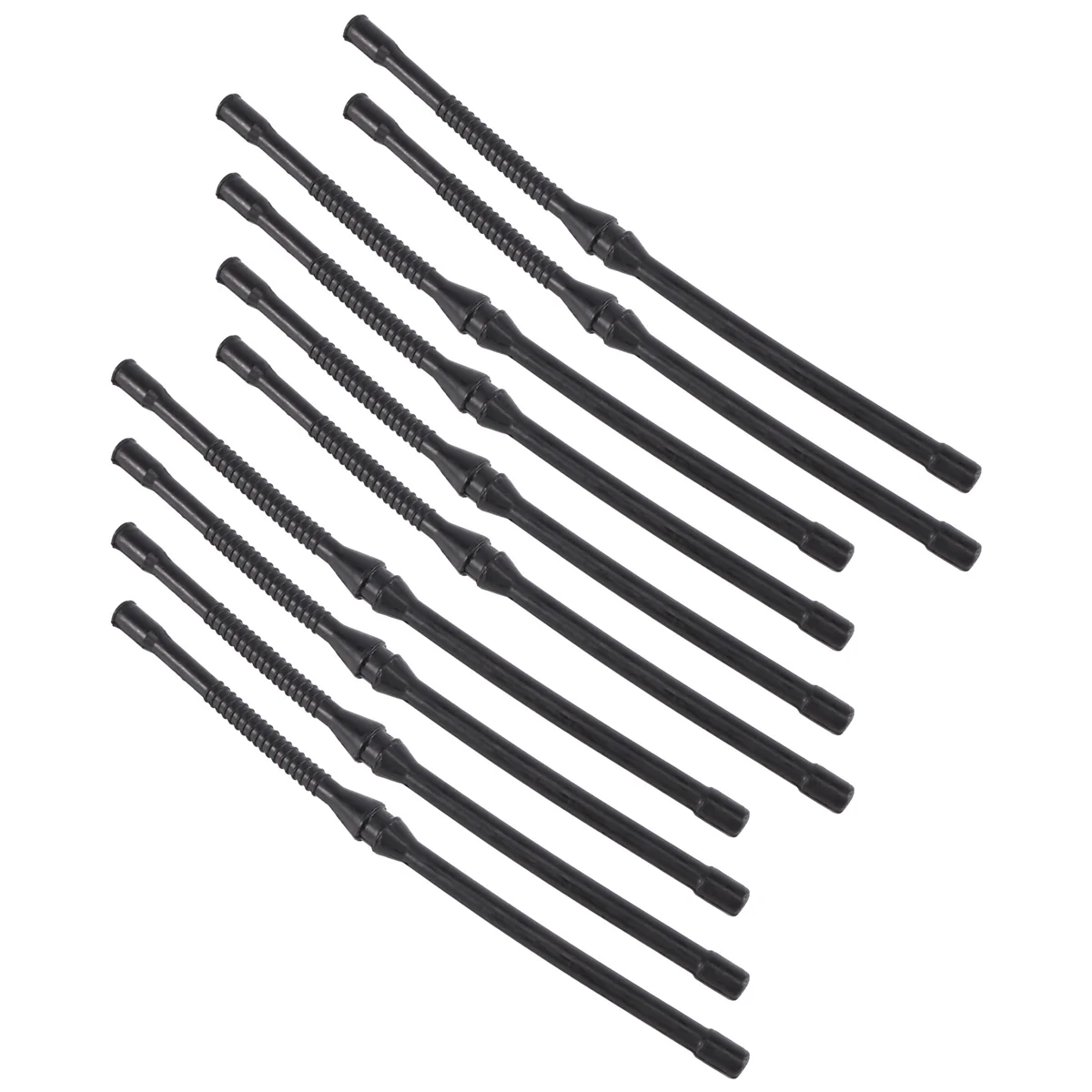 

10X Black Fuel Hose Pipe for Chinese Chainsaw 4500 5200 45Cc 52Cc 58Cc MT-9999 Plastic Fuel Hoses Pipes Tool Part HOT