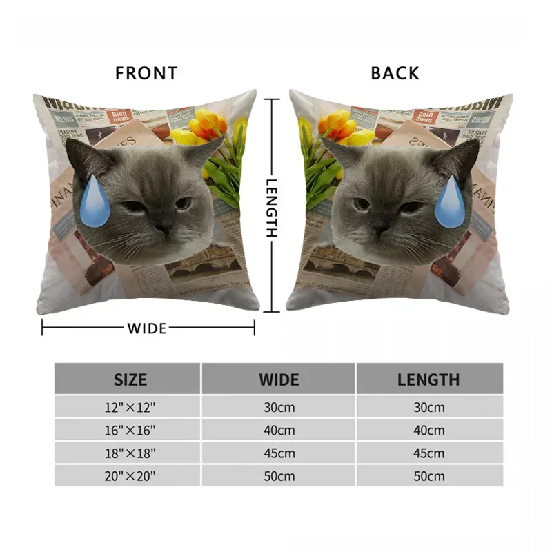 Pillowcases Anuel AA Decorative Cushion Cover Luxury Pillow Cover Pillow Case Sofa Car Bed Room Decor Dakimakura Wedding Gift