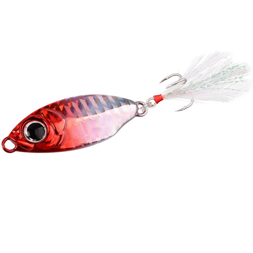 Metal Jig Lure Shore Casting Jigging Spoon 10G 15G 20G 25G Slow Drop Cast Metal Jigs Crankbait Saltwater Fishing Lures Pesca